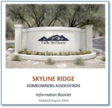 SRHOA Info Booklet Image